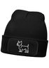 Herren Beanie Wintermütze Hund Bulldogge Polygon Design Aufdruck lustig Geschenk Hundebesitzer Hundeliebhaber Moonworks®preview