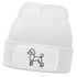 Herren Beanie Wintermütze Hund Pudel Polygon Design Aufdruck lustig Geschenk Hundebesitzer Hundeliebhaber Moonworks®preview