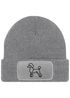 Herren Beanie Wintermütze Hund Pudel Polygon Design Aufdruck lustig Geschenk Hundebesitzer Hundeliebhaber Moonworks®preview