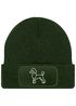 Herren Beanie Wintermütze Hund Pudel Polygon Design Aufdruck lustig Geschenk Hundebesitzer Hundeliebhaber Moonworks®preview