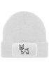 Herren Beanie Wintermütze Hund Yorkshire Terrier Polygon Design Aufdruck lustig Geschenk Hundebesitzer Hundeliebhaber Moonworks®preview
