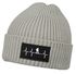 Herren Beanie Wintermütze mit Patch Aufdruck Herzschlag Wandern Print Strickmütze Rippstrick Neverless®preview