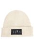 Herren Beanie Wintermütze mit Patch Aufdruck Herzschlag Wandern Print Strickmütze Rippstrick Neverless®preview