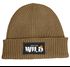 Herren Beanie Wintermütze mit Patch Aufdruck Print Strickmütze Rippstrick Neverless®preview