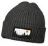 Herren Beanie Wintermütze mit Patch Aufdruck Wald Bäume Natur Print Strickmütze Rippstrick Neverless®preview