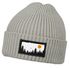 Herren Beanie Wintermütze mit Patch Aufdruck Wald Bäume Natur Print Strickmütze Rippstrick Neverless®preview