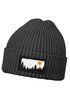 Herren Beanie Wintermütze mit Patch Aufdruck Wald Bäume Natur Print Strickmütze Rippstrick Neverless®preview