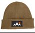 Herren Beanie Wintermütze mit Patch Bäume Outddor Aufdruck Print Strickmütze Rippstrick Neverless®preview