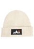 Herren Beanie Wintermütze mit Patch Bäume Outddor Aufdruck Print Strickmütze Rippstrick Neverless®preview