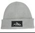 Herren Beanie Wintermütze mit Patch Berge Mountain Aufdruck Print Strickmütze mit Umschlag Rippstrick Neverless®preview