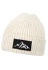 Herren Beanie Wintermütze mit Patch Berge Mountain Aufdruck Print Strickmütze mit Umschlag Rippstrick Neverless®preview