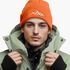 Herren Beanie Wintermütze mit Patch Berge Natur Outdoor Aufdruck Print Strickmütze Rippstrick Neverless®preview