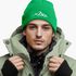 Herren Beanie Wintermütze mit Patch Berge Natur Outdoor Aufdruck Print Strickmütze Rippstrick Neverless®preview