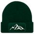 Herren Beanie Wintermütze mit Patch Berge Natur Outdoor Aufdruck Print Strickmütze Rippstrick Neverless®preview