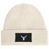 Herren Beanie Wintermütze mit Patch Hirsch Geweih Low Poly Aufdruck Print Strickmütze Rippstrick Fashion Streetwear Neverless®preview