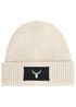 Herren Beanie Wintermütze mit Patch Hirsch Geweih Low Poly Aufdruck Print Strickmütze Rippstrick Fashion Streetwear Neverless®preview