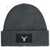 Herren Beanie Wintermütze mit Patch Hirsch Geweih Low Poly Aufdruck Print Strickmütze Rippstrick Fashion Streetwear Neverless®preview