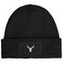 Herren Beanie Wintermütze mit Patch Hirsch Geweih Low Poly Aufdruck Print Strickmütze Rippstrick Fashion Streetwear Neverless®preview