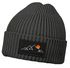 Herren Beanie Wintermütze mit Patch Natur Berge Outdoor Aufdruck Print Strickmütze Männer Rippstrick Neverless®preview