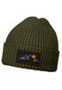 Herren Beanie Wintermütze mit Patch Natur Berge Outdoor Aufdruck Print Strickmütze Männer Rippstrick Neverless®preview