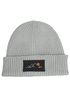 Herren Beanie Wintermütze mit Patch Natur Berge Outdoor Aufdruck Print Strickmütze Männer Rippstrick Neverless®preview