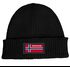 Herren Beanie Wintermütze mit Patch Norwegen Flagge Aufdruck Print Strickmütze Männer Rippstrick Neverless®preview