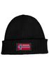 Herren Beanie Wintermütze mit Patch Norwegen Flagge Aufdruck Print Strickmütze Männer Rippstrick Neverless®preview