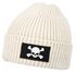 Herren Beanie Wintermütze mit Patch Skull Totenkopf Aufdruck Print Strickmütze Rippstrick Neverless®preview