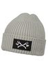 Herren Beanie Wintermütze mit Patch Wald Holz Axt Aufdruck Print Strickmütze Rippstrick Neverless®preview