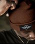 Herren Beanie Wintermütze Patch Airforce Army Military Vintage Design Aufdruck Print Strickmütze Rippstrick Neverless®preview