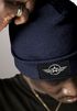 Herren Beanie Wintermütze Patch Airforce Army Military Vintage Design Aufdruck Print Strickmütze Rippstrick Neverless®preview