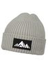 Herren Beanie Wintermütze Patch Aufdruck Berge Wandern Outdoor Print Strickmütze Männer Rippstrick Neverless®preview