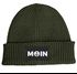 Herren Beanie Wintermütze Patch Moin Nordisch Aufdruck Print Strickmütze Rippstrick Neverless®preview