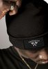 Herren Beanie Wintermütze Patch Valhalla Viking Axt Nordische Mythologie Odin Print Streetstyle Strickmütze Rippstrick Neverless®preview