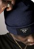 Herren Beanie Wintermütze Patch Valhalla Viking Axt Nordische Mythologie Odin Print Streetstyle Strickmütze Rippstrick Neverless®preview