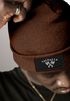 Herren Beanie Wintermütze Patch Valhalla Viking Axt Nordische Mythologie Odin Print Streetstyle Strickmütze Rippstrick Neverless®preview