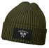 Herren Beanie Wintermütze Patch Valhalla Viking Axt Nordische Mythologie Odin Print Streetstyle Strickmütze Rippstrick Neverless®preview
