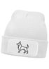 Herren Beanie Wintermütze Schäferhund Polygon Design Aufdruck lustig Geschenk Hundebesitzer Hundeliebhaber Mütze Männerr Moonworks®preview
