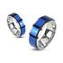 Herren Damen Edelstahl Ring Drehring Spinner Spinning Schwarz Gold Blau IPpreview