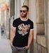 Herren Deutschland Fußball EM-Shirt 2024 Fanshirt Sexy Po Girl Germany Deutschlandshirt Retro Moonworks®preview