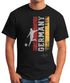 Herren Fan-Shirt Deutschland Flagge Vintage WM 2018 Fußball Weltmeisterschaft Trikot Moonworks®preview