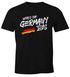 Herren Fan-Shirt Deutschland WM 2018 Fußball Weltmeisterschaft Trikot Flagge T-Shirt Fußball-Shirt Deutschland-Shirt Fan-Trikot Deutschland-Trikot Moonworks®preview