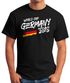 Herren Fan-Shirt Deutschland WM 2018 Fußball Weltmeisterschaft Trikot Flagge T-Shirt Fußball-Shirt Deutschland-Shirt Fan-Trikot Deutschland-Trikot Moonworks®preview