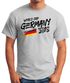 Herren Fan-Shirt Deutschland WM 2018 Fußball Weltmeisterschaft Trikot Flagge T-Shirt Fußball-Shirt Deutschland-Shirt Fan-Trikot Deutschland-Trikot Moonworks®preview