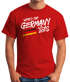 Herren Fan-Shirt Deutschland WM 2026 Fußball Weltmeisterschaft Trikot Flagge T-Shirt Fußball-Shirt Deutschland-Shirt Fan-Trikot Deutschland-Trikot Moonworks®preview