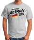 Herren Fan-Shirt Deutschland WM 2026 Fußball Weltmeisterschaft Trikot Flagge T-Shirt Fußball-Shirt Deutschland-Shirt Fan-Trikot Deutschland-Trikot Moonworks®preview