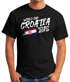 Herren Fan-Shirt Kroatien Croatia Hrvatska WM 2026 Fußball Weltmeisterschaft Moonworks®preview