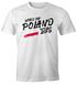 Herren Fan-Shirt Polen Poland Polska WM 2018 Fußball Weltmeisterschaft Trikot Moonworks®preview