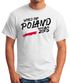 Herren Fan-Shirt Polen Poland Polska WM 2018 Fußball Weltmeisterschaft Trikot Moonworks®preview