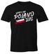 Herren Fan-Shirt Polen Poland Polska WM 2018 Fußball Weltmeisterschaft Trikot Moonworks®preview